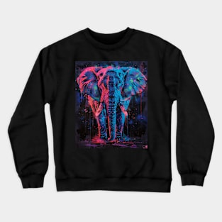 Elephant Vocal Communication Crewneck Sweatshirt